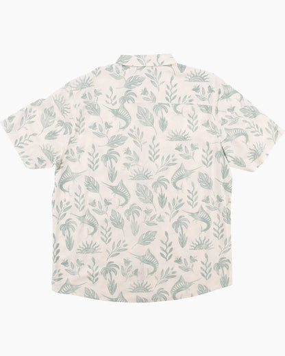 SCA-B (Salty crew broadbill short sleeve woven shirt natural) 72493043