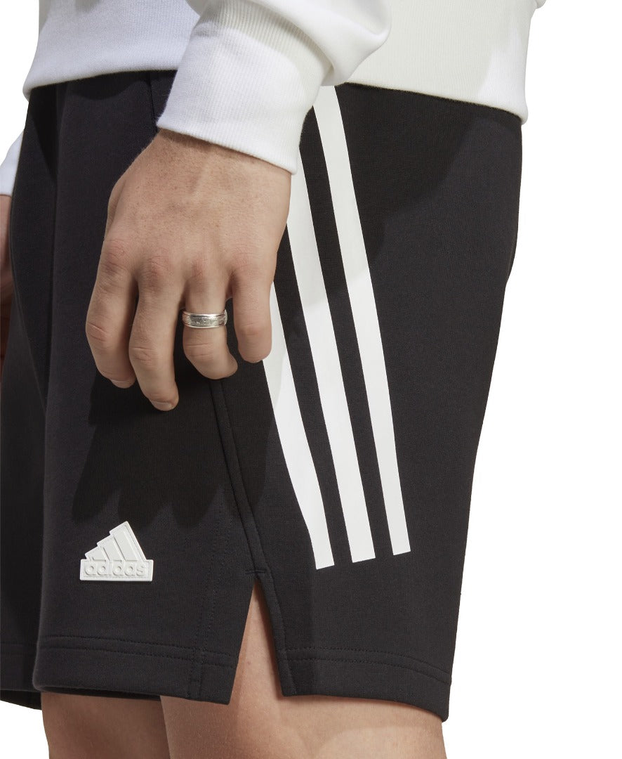 AA-K22 (Adidas future icons 3-stripes shorts black/white) 102393370