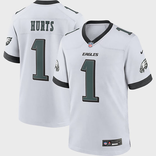 NA-X47 (Nike Men's Eagles Jalen Hurts #1 Game Jersey white) 12599086