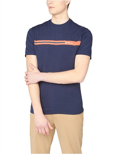 BSA-W (Chest stripe tee dark navy) 52193043