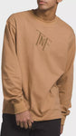 NFA-F4 (The north face men’s long-sleeve heavyweight relaxed fit tee almond butter monogram) 42495000
