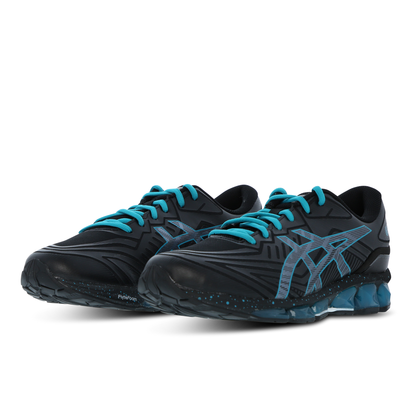 AS-J15 (Asics gel - quantum 360 VII black/lagoon) 624911880