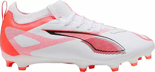 P-E48 (Puma ultra 5 match fg/ag junior white/black) 12595500