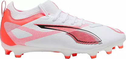 P-E48 (Puma ultra 5 match fg/ag junior white/black) 12595500