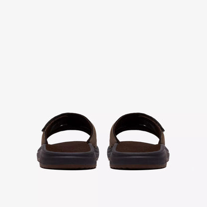 CL-F (Clarks mens brinkley slide dark brown) 82695165