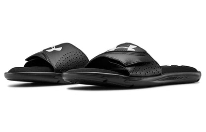 UA-T6 (Mens ignite VI slides black/white) 122192608