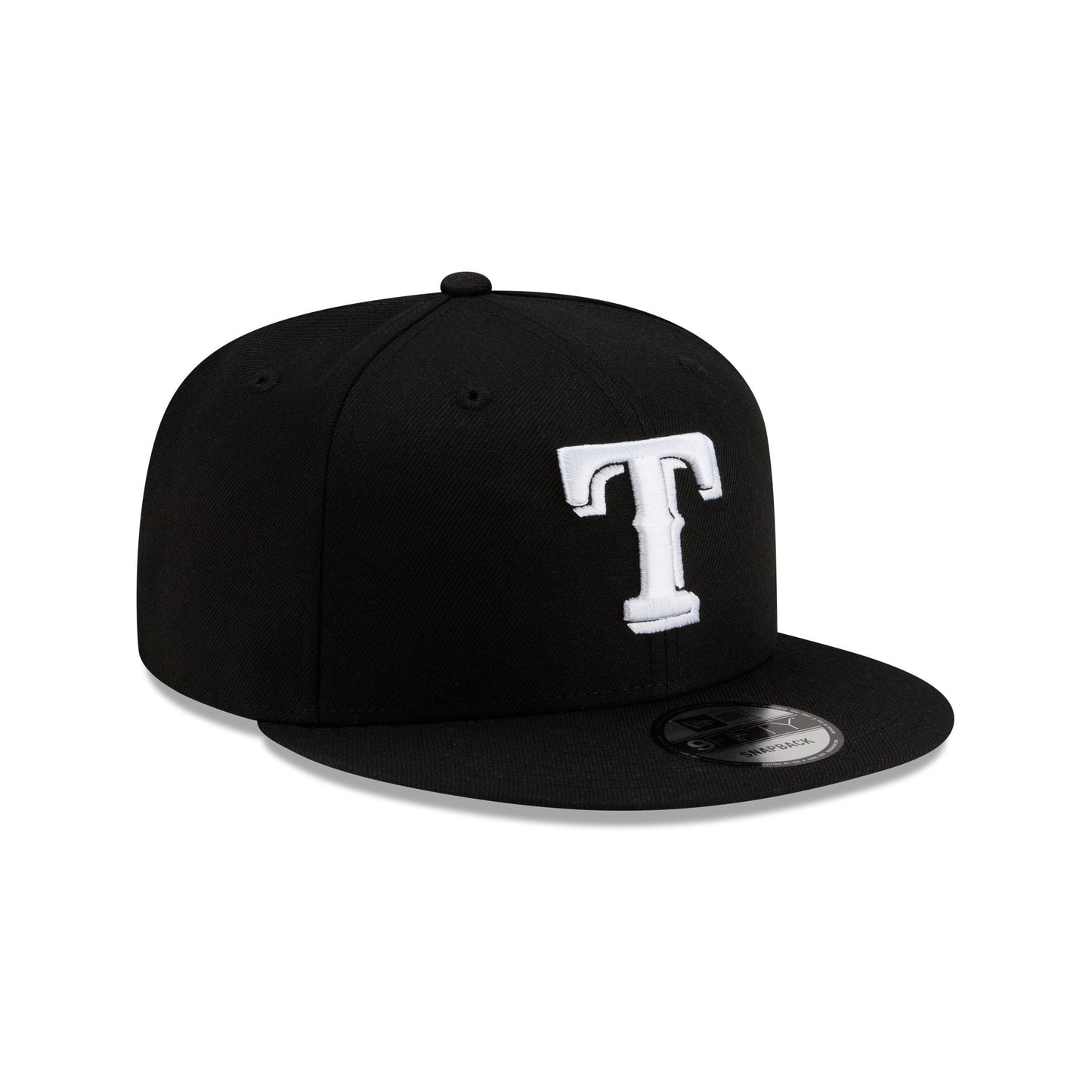 NEC-J74 (New era 950 evergreen texas rangers snapback black/white osfm) 82692850
