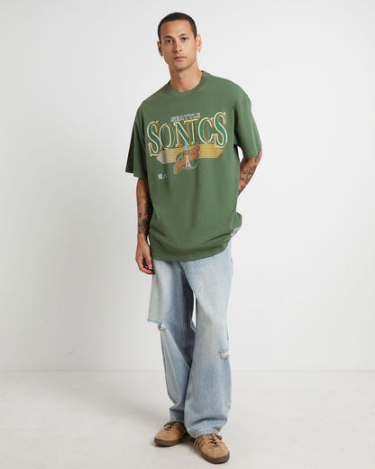 MNA-A31 (Mitchell and ness underscore tee sonics green) 92393478