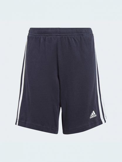 AA-U21 (Adidas essentials 3-stripes tee & shorts set semi lucid blue) 92392815