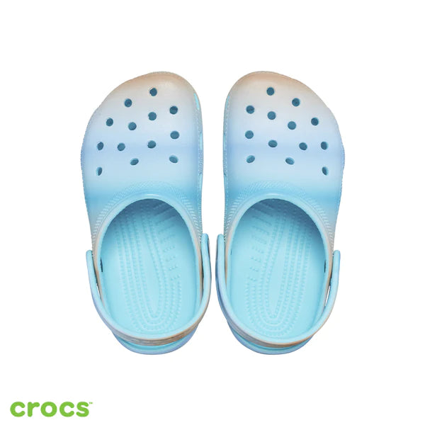 CR-B8 (Crocs classic color dip clog toddlers neptune/multi) 12492826