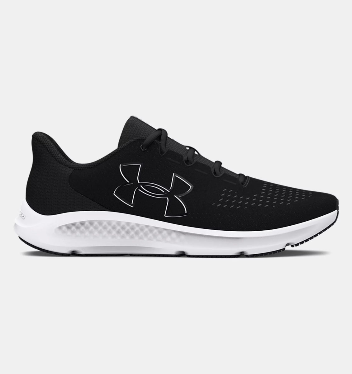 UA-A8 (Under armour womens charged pursuit 3 black/white) 122395652 ...