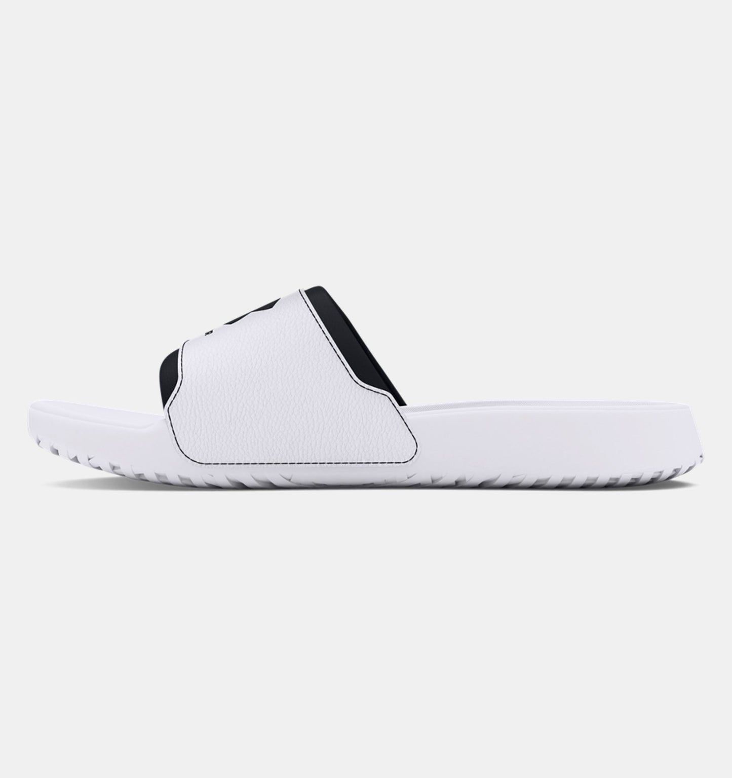 UA-O8 (Under armour mens ignite select slide white/black) 112493478