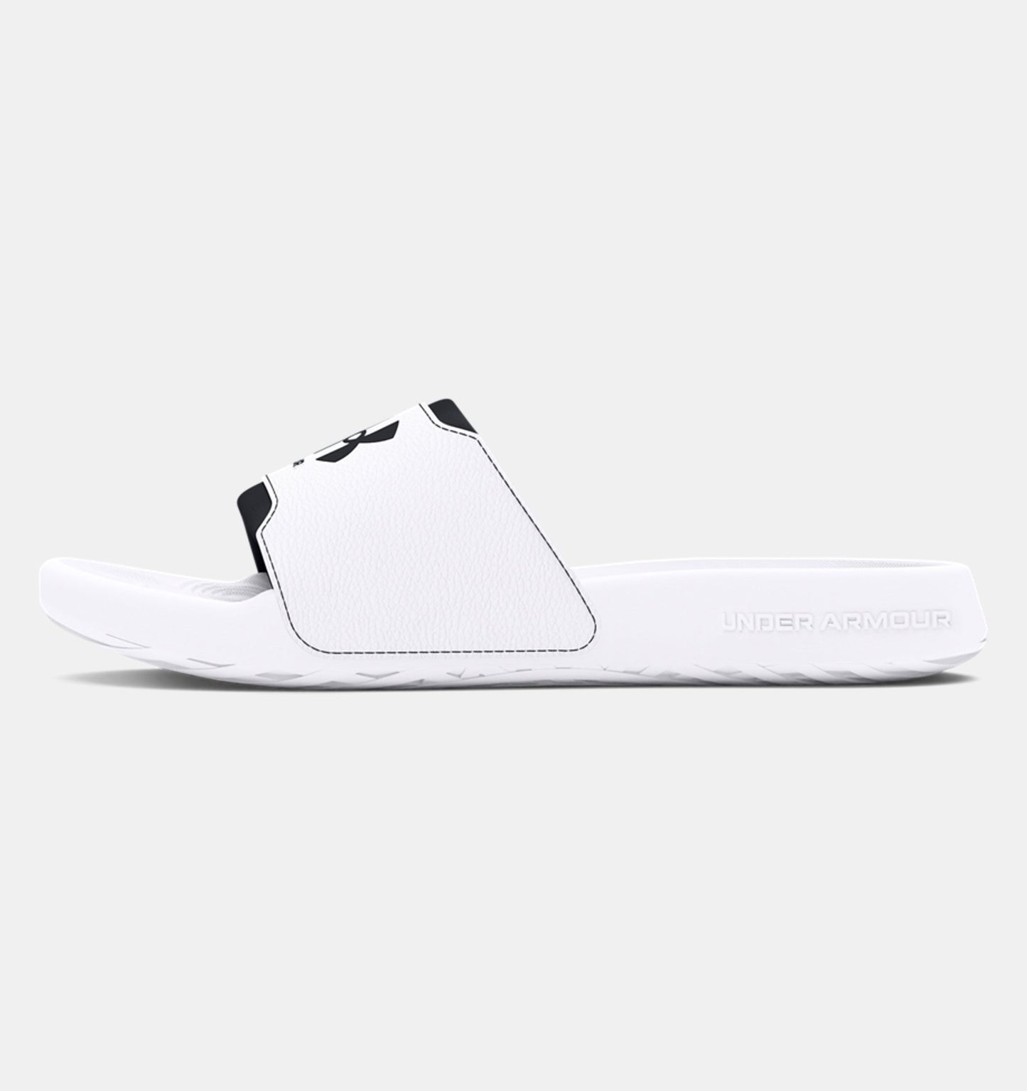 UA-O8 (Under armour mens ignite select slide white/black) 112493478