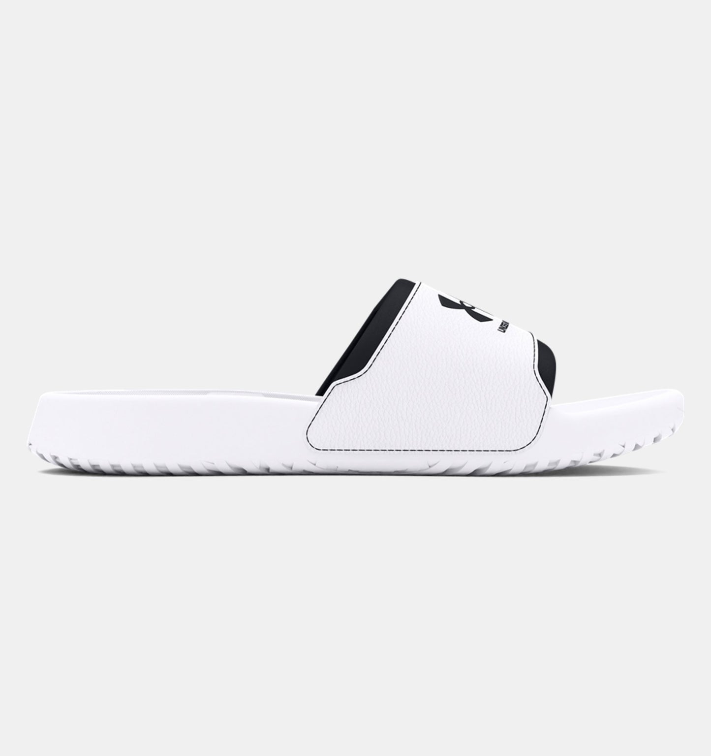 UA-O8 (Under armour mens ignite select slide white/black) 112493478