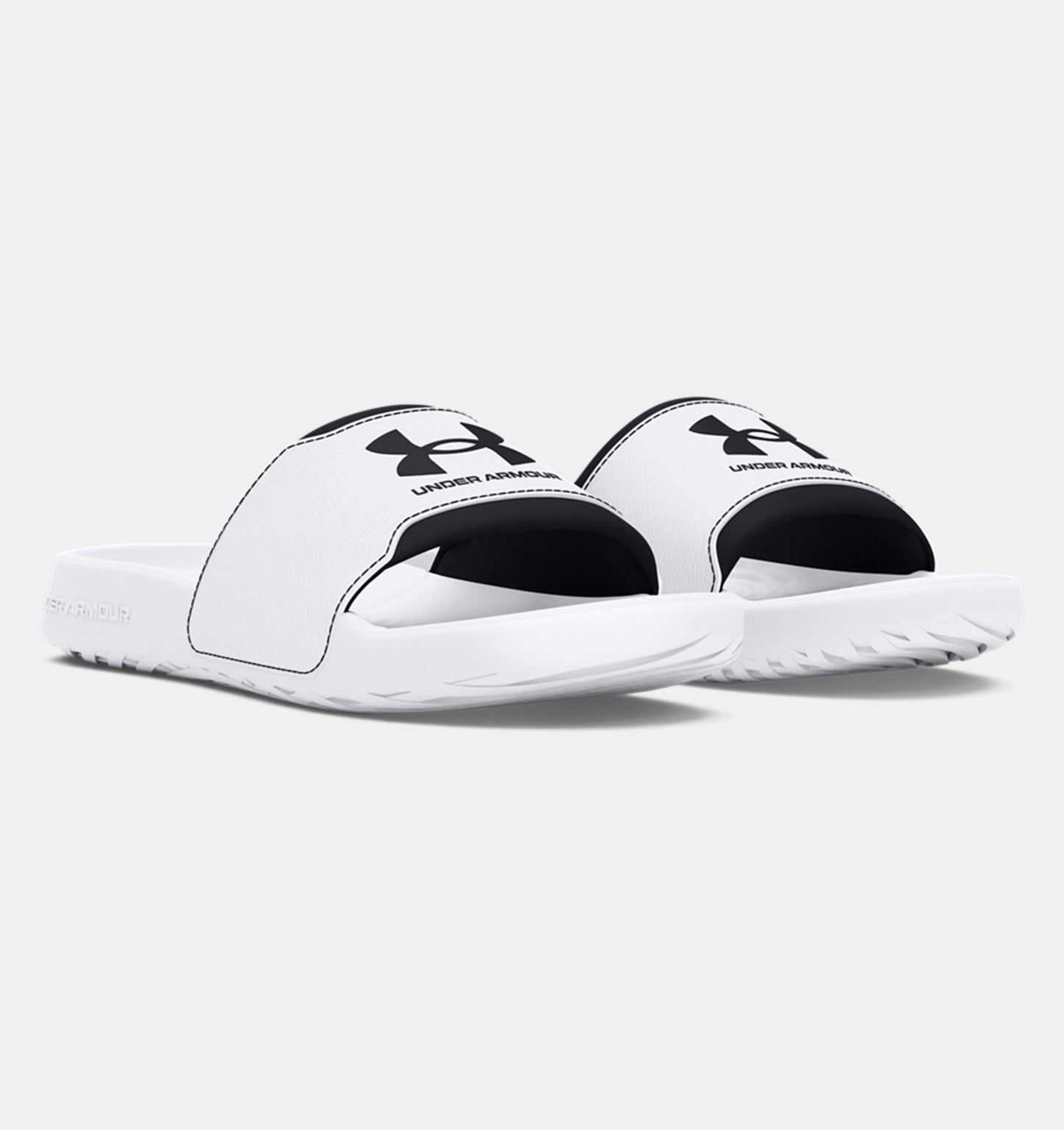 UA-O8 (Under armour mens ignite select slide white/black) 112493478