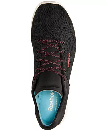 R-V8 (Reebok women's skyscape fuse walking shoes black/red) 8159500