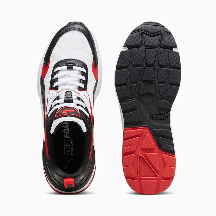 P-D45 (Puma mens vis2k back to heritage white/black/red) 112397500