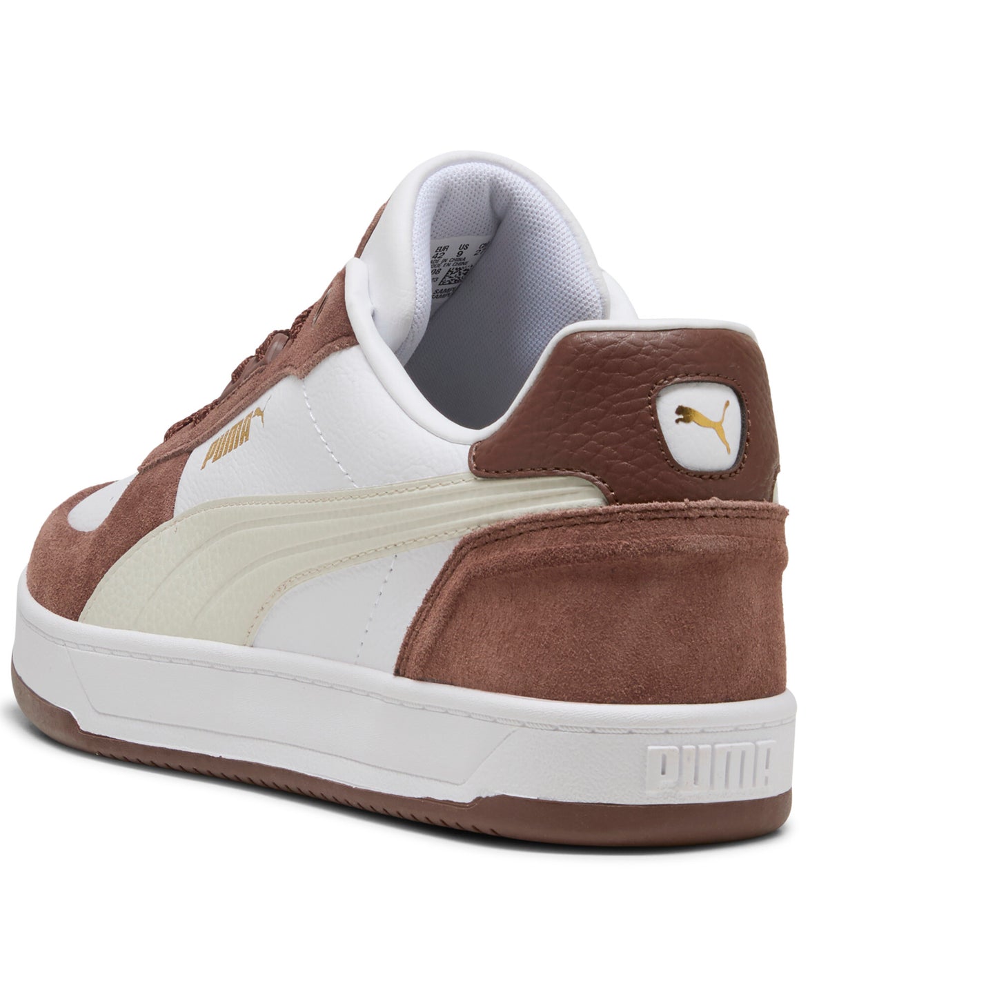 P-J48 (Puma caven 2.0 lux sd sneakers white/alpine/chocotart) 12596500