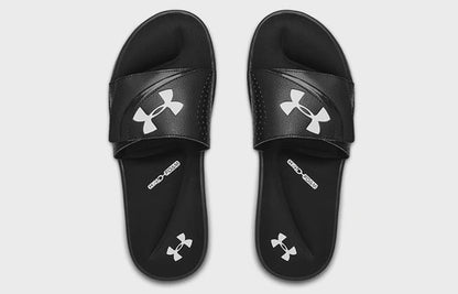 UA-T6 (Mens ignite VI slides black/white) 122192608