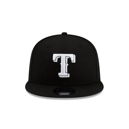 NEC-J74 (New era 950 evergreen texas rangers snapback black/white osfm) 82692850