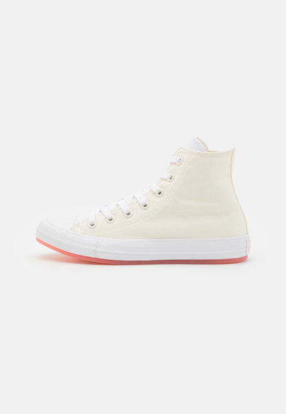 CT-G37 (Converse chuck taylor marbled hi egret/cheeky coral/lawn flamingo) 62395650 CONVERSE