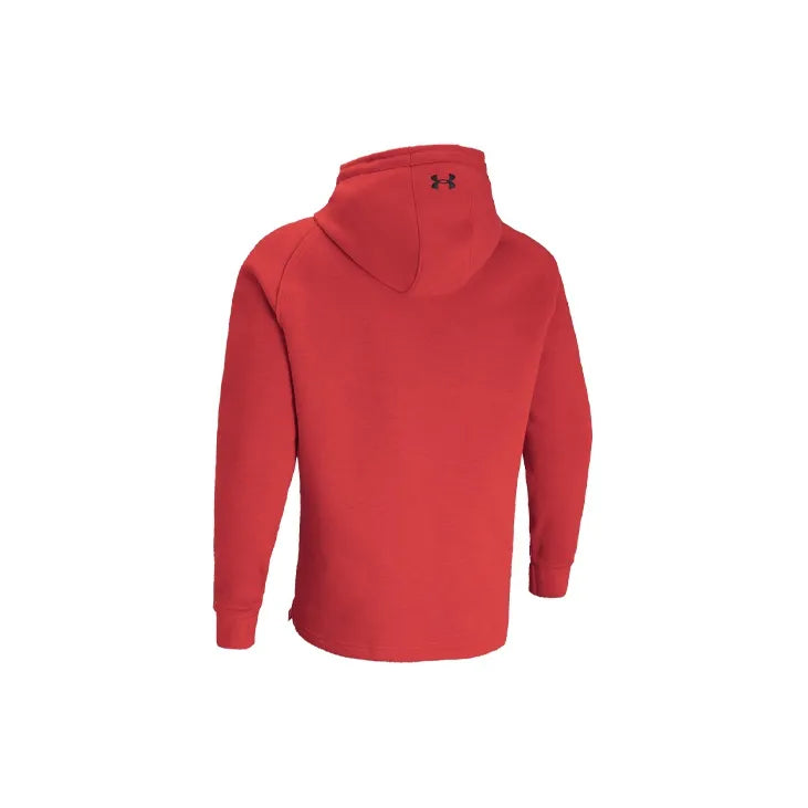 UAA-W3 (Mens project rock cc fleece hoodie red/black) 102196087