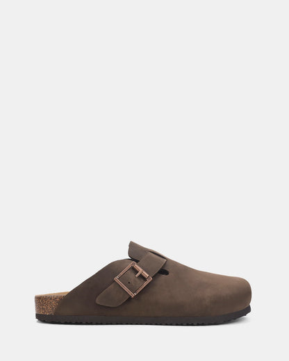 HP-B5 (Hush puppies blakely clog brown wild) 82697021