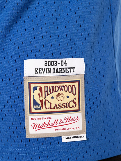 MNA-U34 (Mitchell and ness swingman jersey timberwolves garnet 03-04 road navy) 12498695