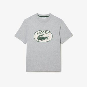 LCA-V15 (Lacoste monogram logo t-shirt silver chine) 32296304 LACOSTE
