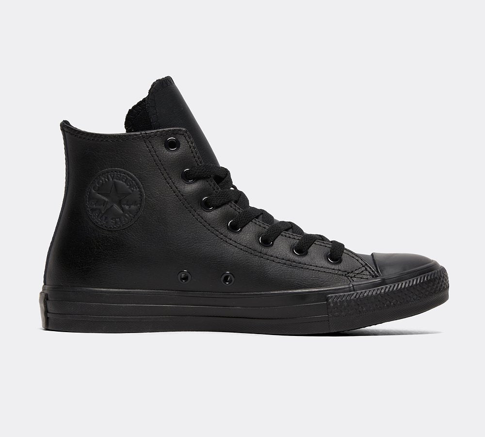 CT-Z35 (Converse kid chuck taylor leather hi black) 112293900 CONVERSE