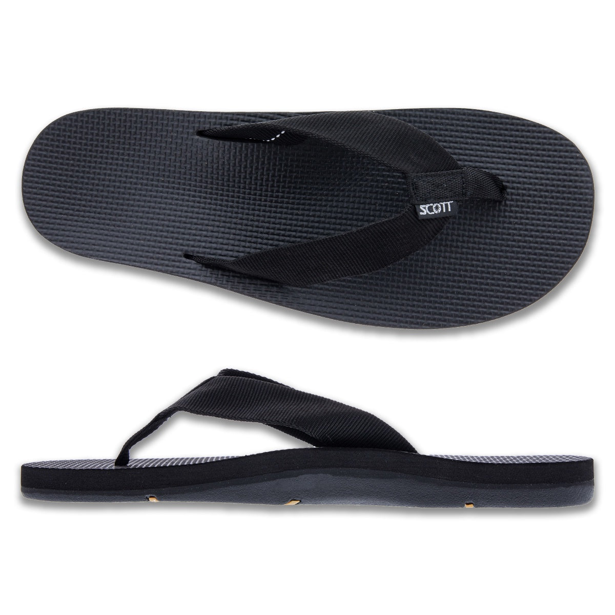 ST-A (Scott hawaii makaha jandals black) 112493250