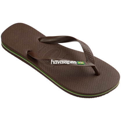 HA-E8 (Havaianas brazil logo jandals 2673 brown) 102691956