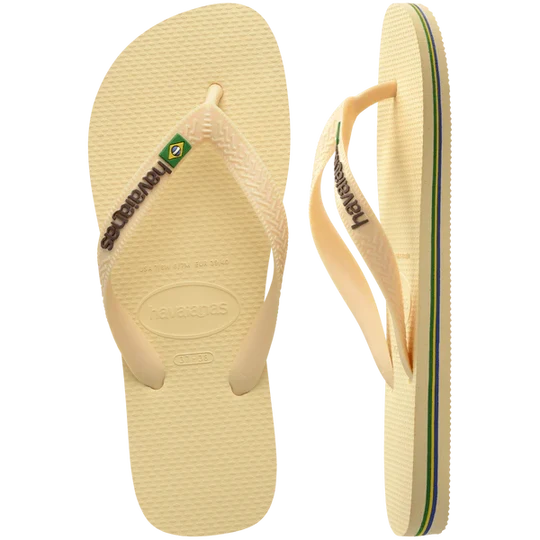 HA-D8 (Havaianas brazil logo buttercream) 82691956