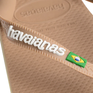 HA-Z6 (Havaianas brazil logo flip flops tan 3581) 112391739