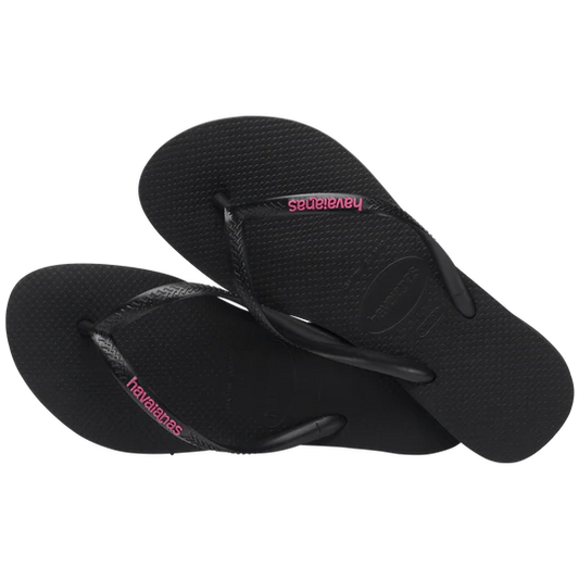 HA-WO7 (Havaianas slim logo pop-up black/pink 1094) 112391869