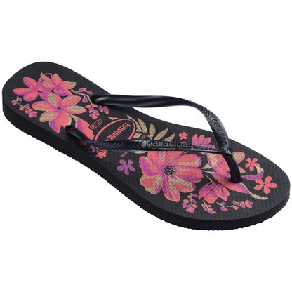 HA-WC8 (Havaianas slim organic 2718 black/pink lemonade) 112591956
