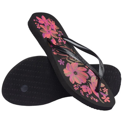 HA-WC8 (Havaianas slim organic 2718 black/pink lemonade) 112591956