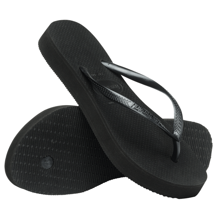 HA-WP7 (Havaianas slim flatform flip flops balck) 112392173