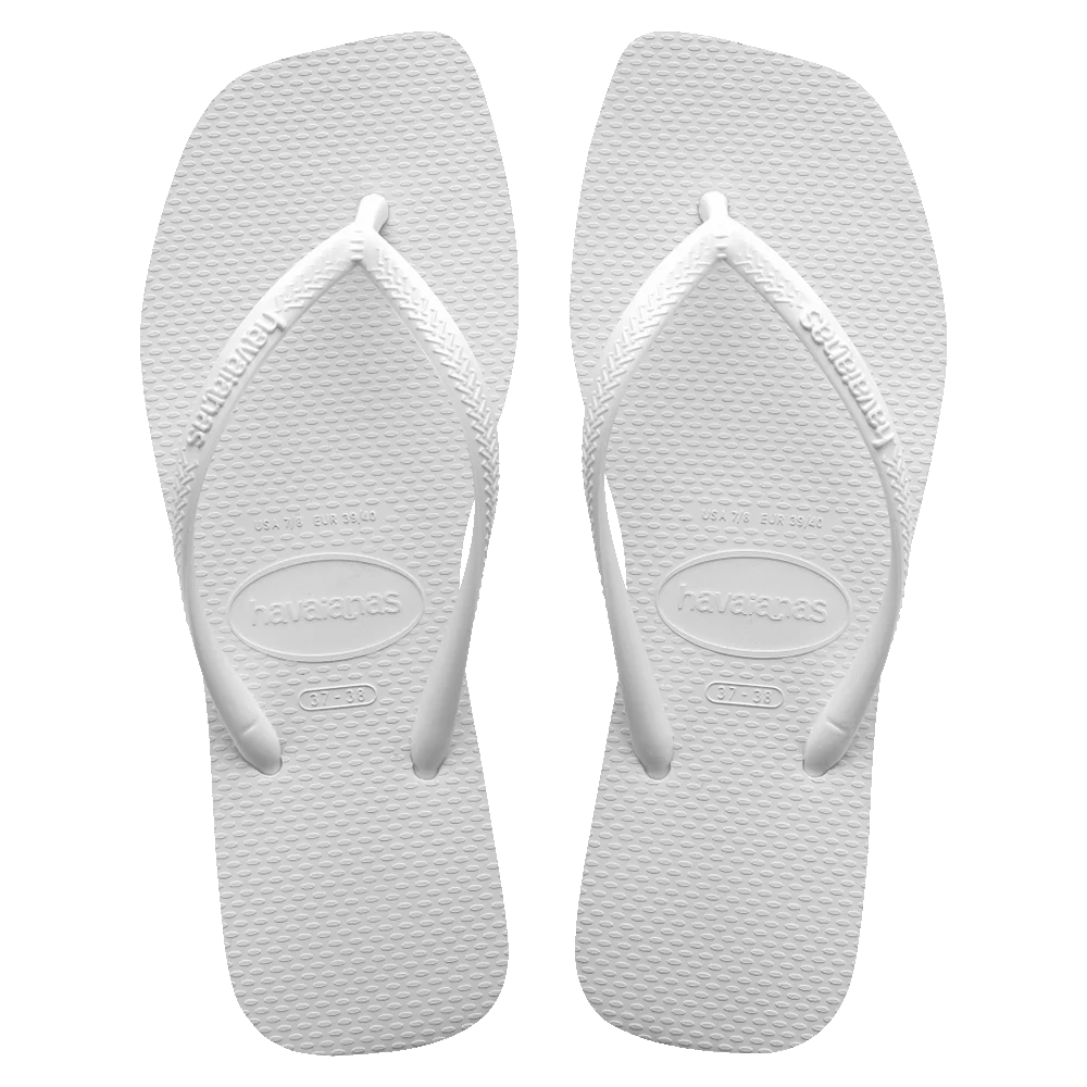 HA-WZ7 (Havaianas slim square solid white) 122492180