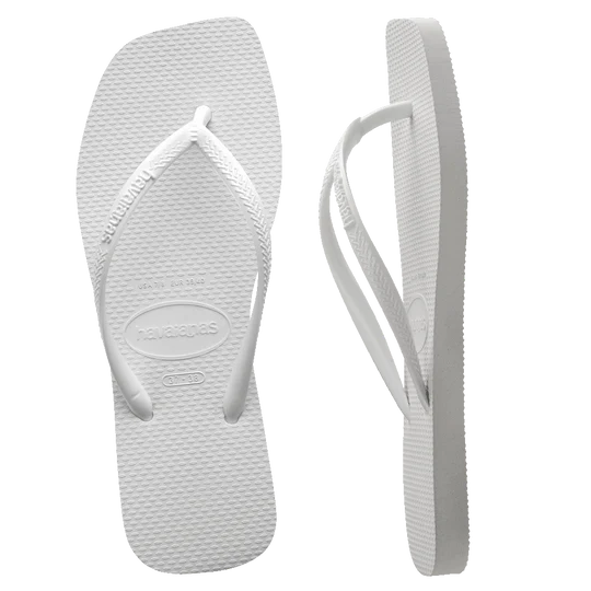 HA-WZ7 (Havaianas slim square solid white) 122492180