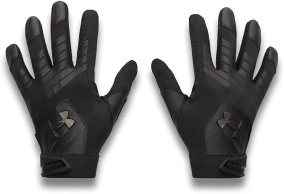 UAA-Y15 (Under armour mens clean up glove black/metallic silver) 72592608