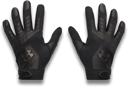 UAA-Y15 (Under armour mens clean up glove black/metallic silver) 72592608
