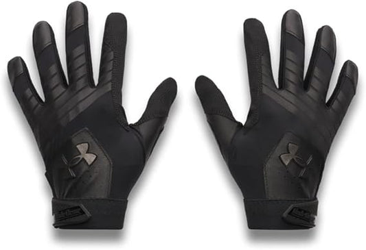 UAA-Y15 (Under armour mens clean up glove black/metallic silver) 72592608