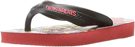 HA-KK4 (HAVAIANAS KIDS MAX HEROES 0348 RUBY RED/BLK) 111891400