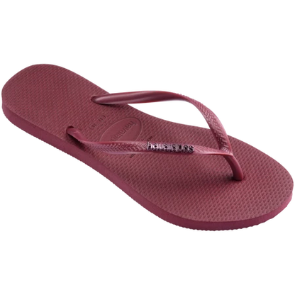 HA-WG8 (Havaianas women's slim logo metallic amaranth) 82692391