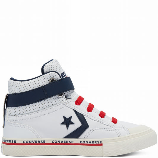 CT-U33 (Converse kid pro blaze strap hi white/obsidian/university red) 102093500