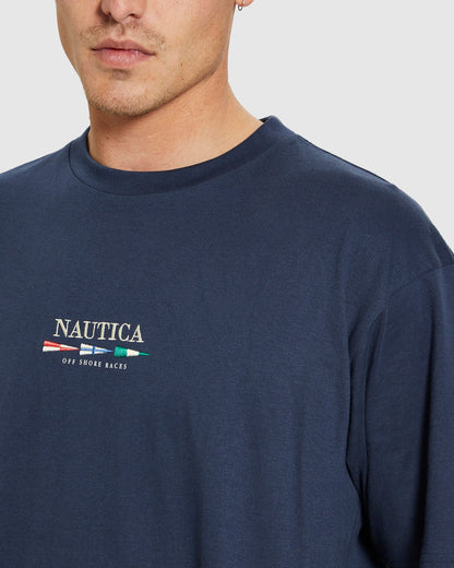 NTA-M9 (Nautica emporum 3A short sleeve t-shirt navy) 62492435