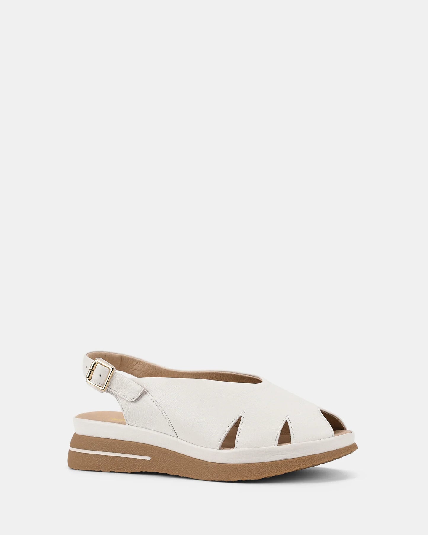 HP-P4 (Hush puppies kazoo sandals white) 52694300