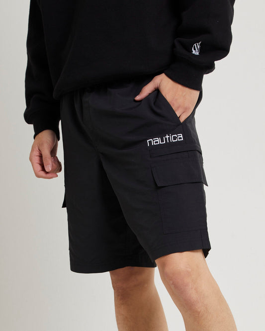 NTA-X9 (Nautica william cargo shorts black) 72496087