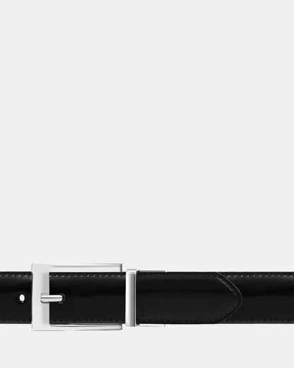 JMA-B (Julius marlow dress belt 2 reversible black patent/black) 32693478